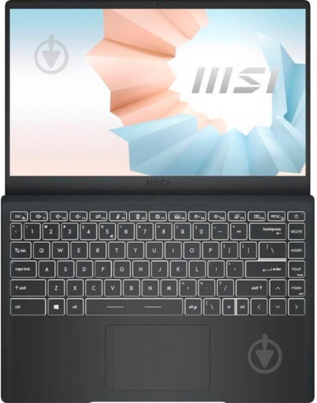 Ноутбук MSI Modern CI7-1165G7 14 (MODERN 14 B11MOU-454XUA) grey - фото 5