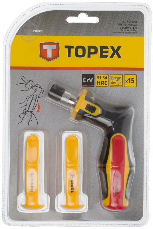Набор отверток Topex 39D893 15 шт. - фото 5