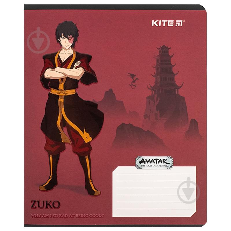 Набір зошитів 18 арк. лінійка Avatar: The Last Airbender 5 шт. KITE - фото 2