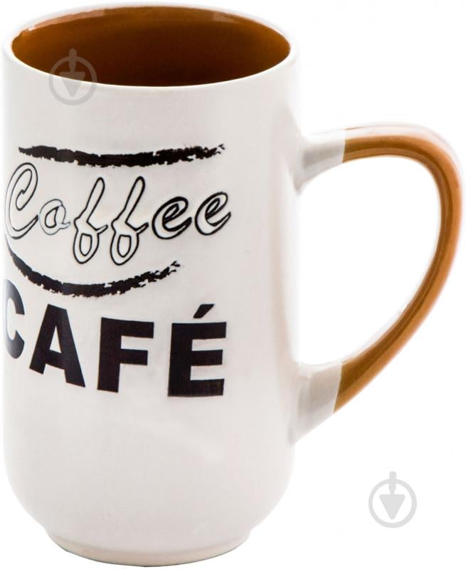 Чашка Cafe ваниль 300 мл - фото 1 Чашка Cafe ваниль 300 мл - фото 1