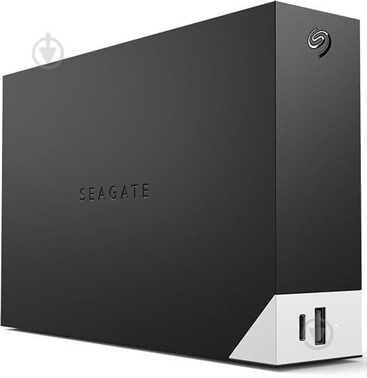 Внешний жесткий диск Seagate External One Touch Hub 6 ТБ USB 3.0 USB Type-C (STLC6000400) black - фото 1