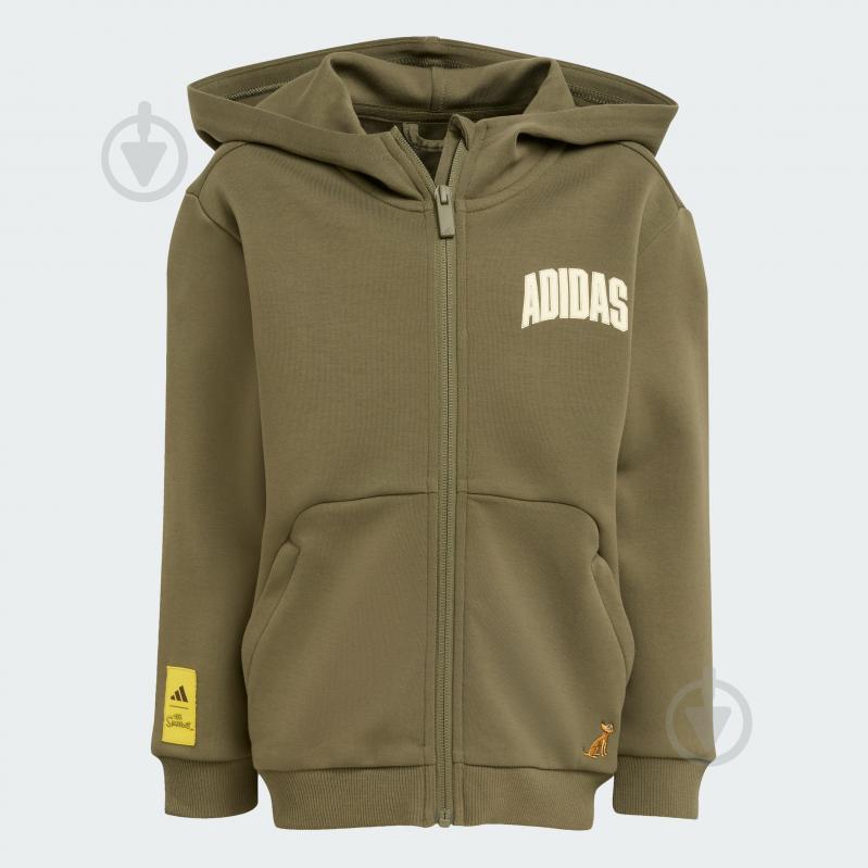 Джемпер Adidas LK SIM TT JL9198 р.92 хаки - фото 6