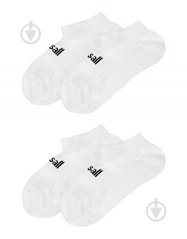 Шкарпетки Casall Training Sock 2-pack 24282-001 р.39-41 білий 2 шт. - фото 2 Шкарпетки Casall Training Sock 2-pack 24282-001 р.39-41 білий 2 шт. - фото 2