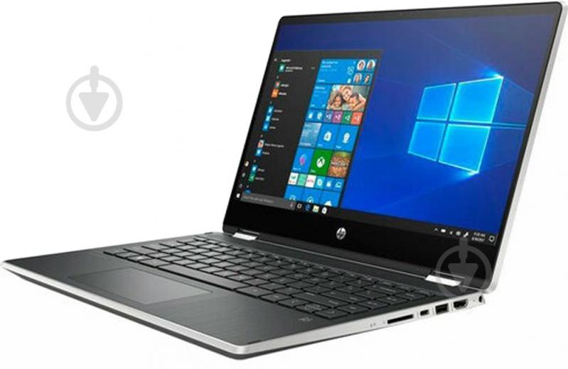 Ноутбук HP Pavilion x360 14 (104A7EA) silver - фото 5
