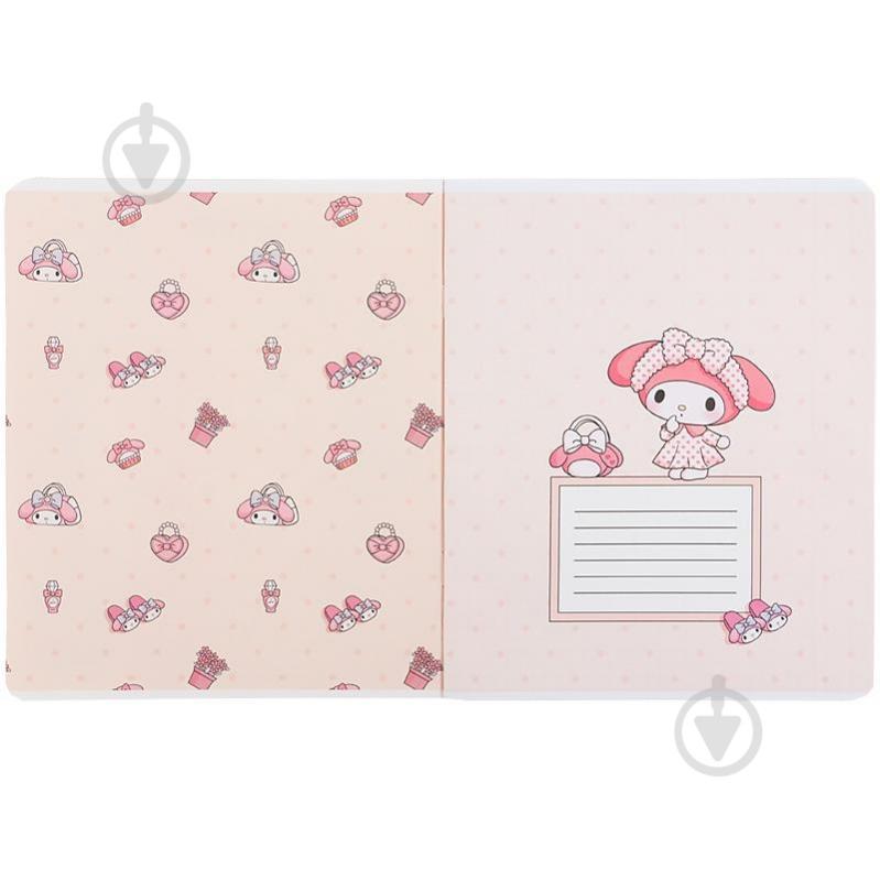 Набір зошитів 24 арк. клітинка Kuromi 5 шт. KITE - фото 3