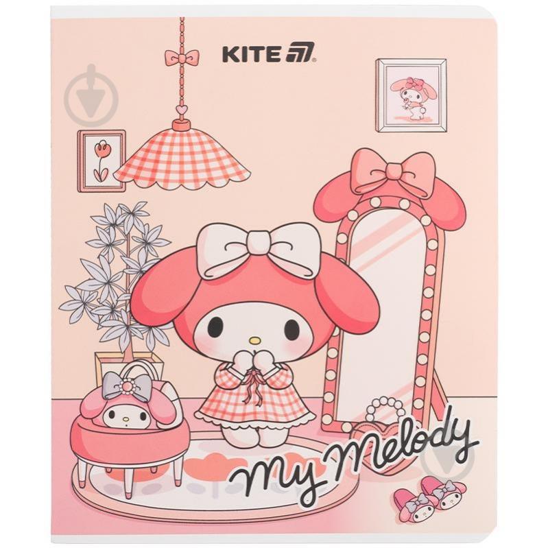 Набір зошитів 24 арк. клітинка Kuromi 5 шт. KITE - фото 2
