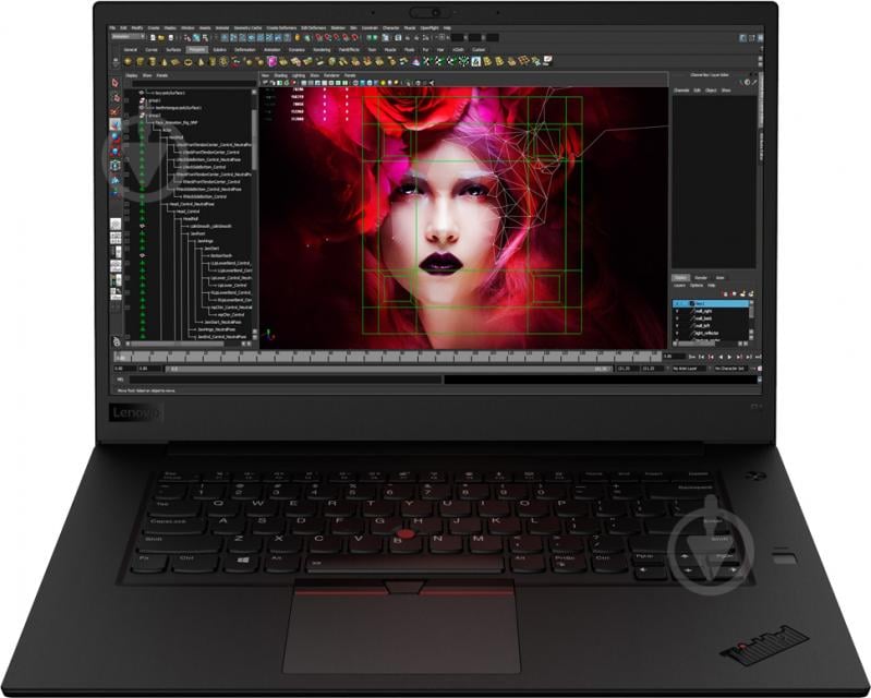 Ноутбук Lenovo ThinkPad P1 15,6 (20TH000NRT) black - фото 1