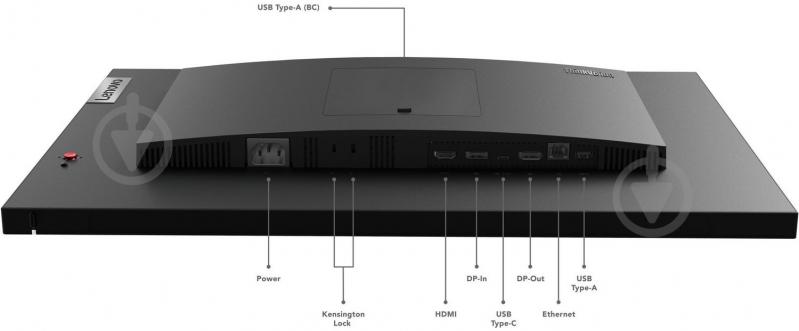 Монітор Lenovo ThinkVision P24h-30 23,8" (63B3GAT6UA) - фото 16