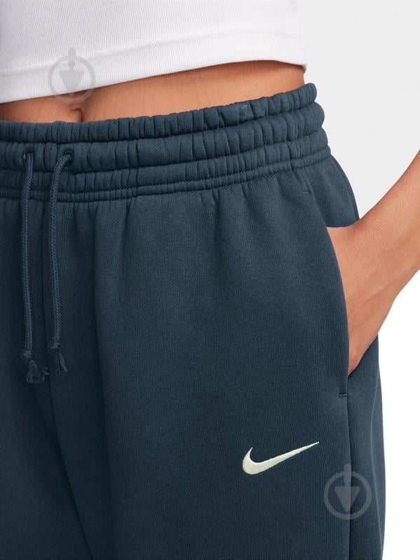 Брюки Nike NSPHNX FLC HR OS PANT 2 FZ5996-478 р. M синий - фото 3