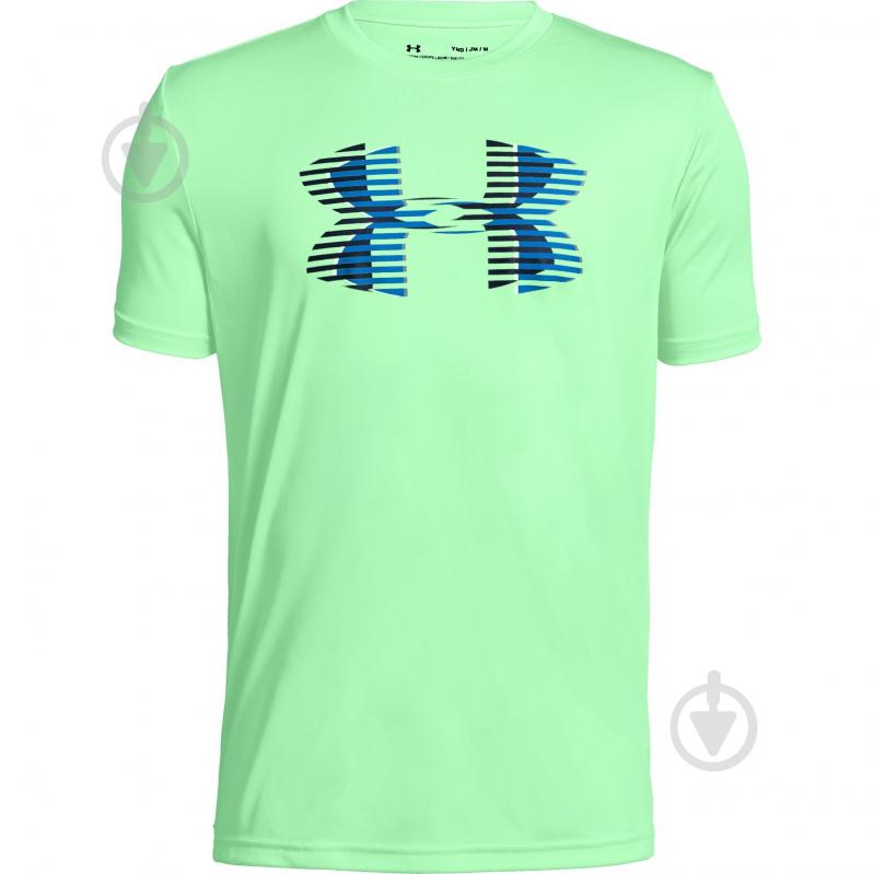 Футболка Under Armour Tech Big Logo Solid Tee 1331687-375 р.XL зеленый - фото 1 Футболка Under Armour Tech Big Logo Solid Tee 1331687-375 р.XL зеленый - фото 1