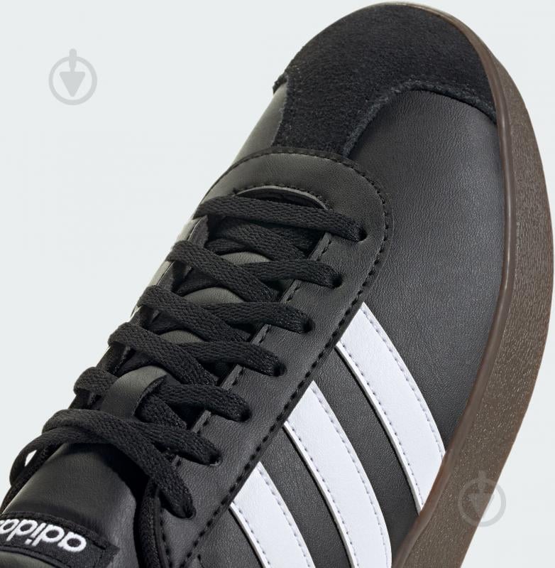Кросівки чоловічі демісезонні Adidas VL COURT BASE ID3712 р.46 2/3 чорні - фото 7