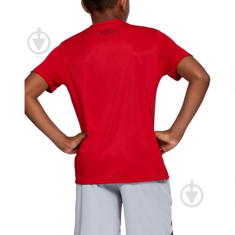 Футболка Under Armour Tech Big Logo Solid Tee 1331687-600 р.S красный - фото 1