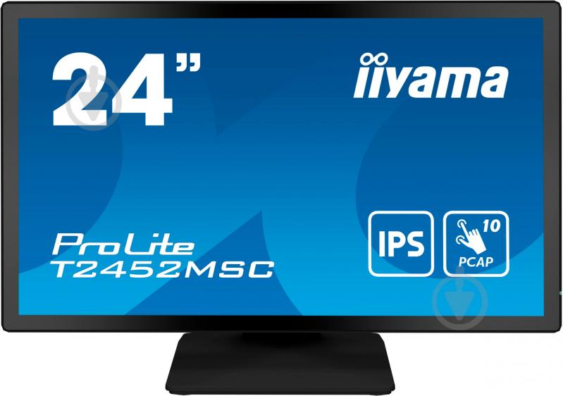 Монитор Iiyama ProLite 23,8" (T2452MSC-B1) - фото 1 Монитор Iiyama ProLite 23,8" (T2452MSC-B1) - фото 1