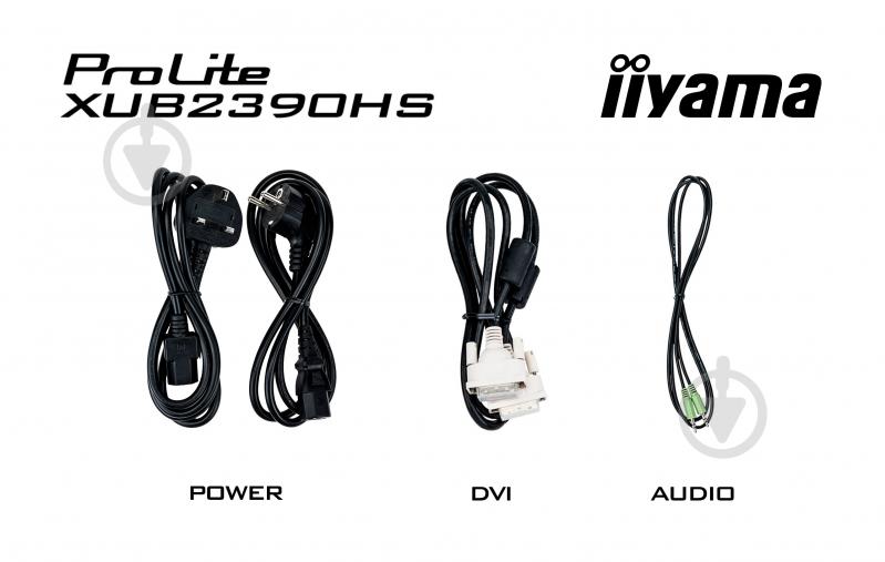 Монитор Iiyama ProLite 23" (XUB2390HS-B5) - фото 12