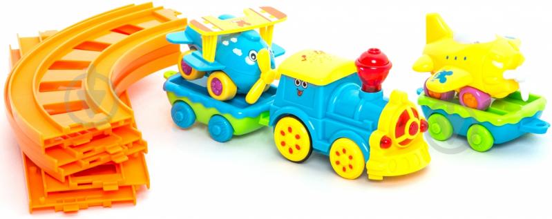 Игровой набор Ruicheng Железная дорога B089195 - фото 3 Игровой набор Ruicheng Железная дорога B089195 - фото 3