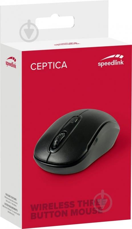 Мышь SPEEDLINK Ceptica Wireless SL-630013-BKBK black - фото 3