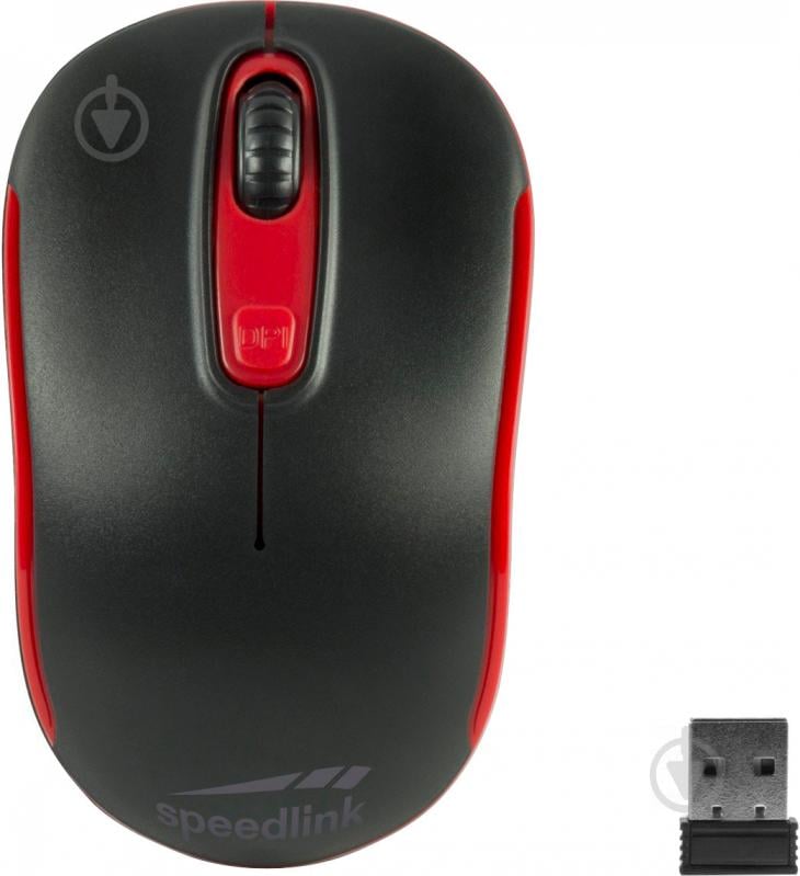 Мышь SPEEDLINK Ceptica Wireless SL-630013-BKRD black/red - фото 3