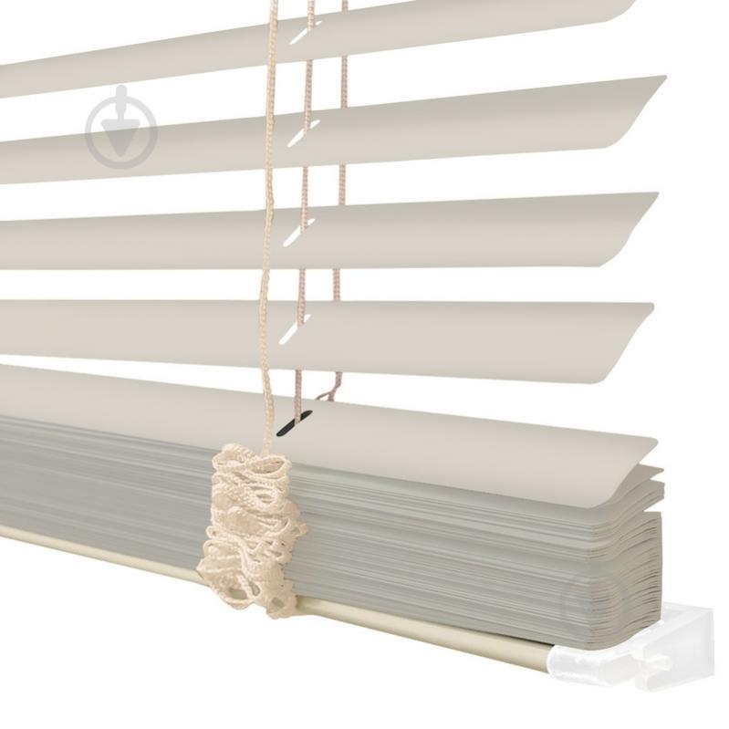 Жалюзі Rollotex алюмінієві горизонтальні з фіксацією 70х120 см бежевий матовий - фото 5 Жалюзі Rollotex алюмінієві горизонтальні з фіксацією 70х120 см бежевий матовий - фото 5