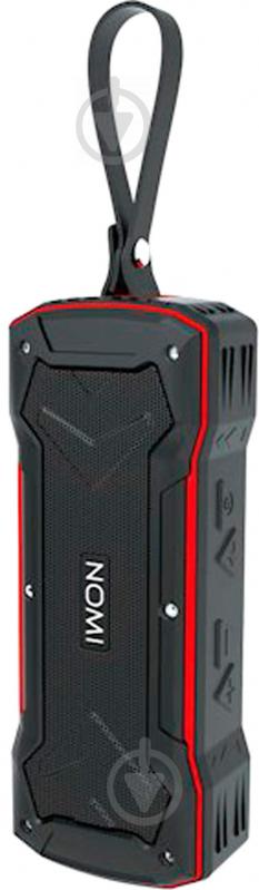 Портативна колонка Nomi Extreme Black-Red" 1.0 black/red - фото 2