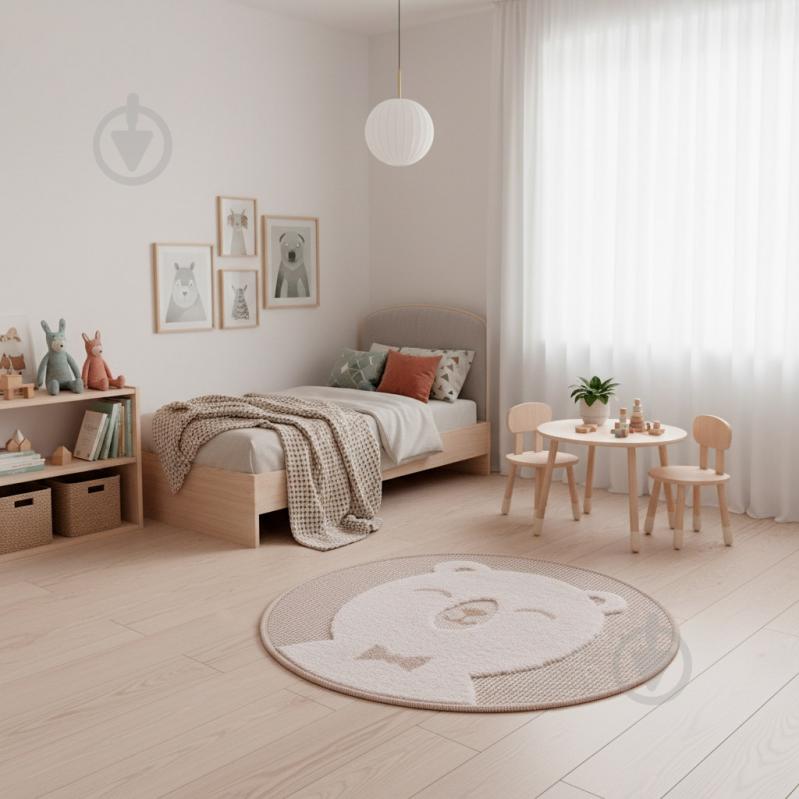 Ковер Karat Carpet OKSI (38527/112) 67x67 o см - фото 4