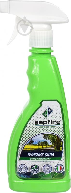 Очиститель стекол SAPFIRE Green Line 2593 500 мл - фото 1
