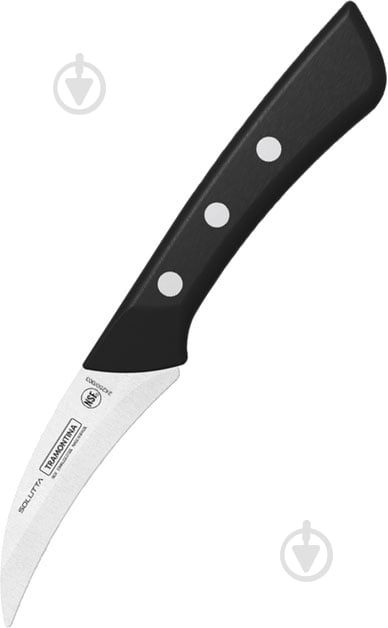 Нож для чистки овощей Tramontina Solutta 7,6 см 24250/103 - фото 1 Нож для чистки овощей Tramontina Solutta 7,6 см 24250/103 - фото 1