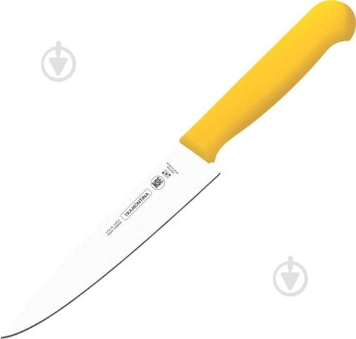 Нож для мяса Tramontina Profissional Master yellow с выступом 152 мм 24620/056 - фото 1 Нож для мяса Tramontina Profissional Master yellow с выступом 152 мм 24620/056 - фото 1