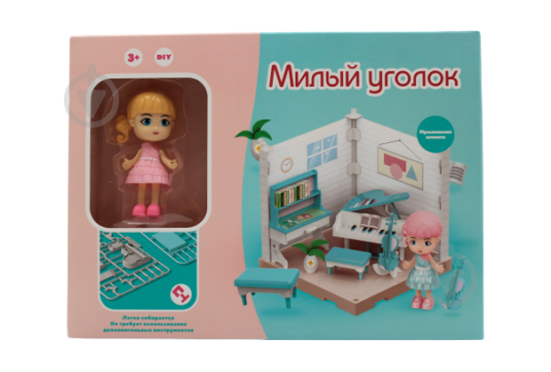 Будинок моєї мрії Funky Toys Музична кімната з лялькою FT3104 - фото 1