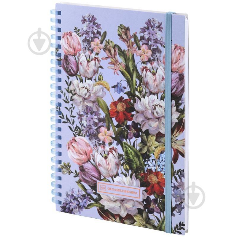 Блокнот Axent А5 80 арк. клітинка OS Spring flow - фото 2