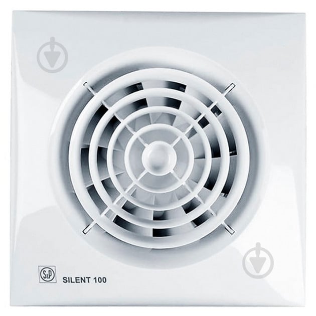 Вытяжной вентилятор Soler&Palau для ванной с таймером SILENT-100 CRZ - фото 1