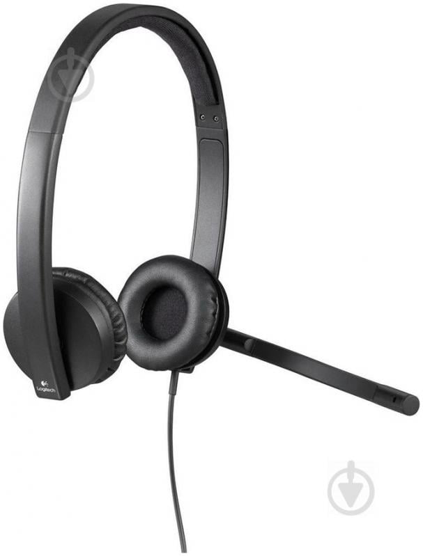 Гарнитура Logitech H570e Stereo black - фото 1