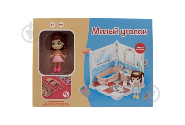 Ігровий набір Funky Toys Затишний куточок. Ванна кімната з лялькою FT3108 - фото 1