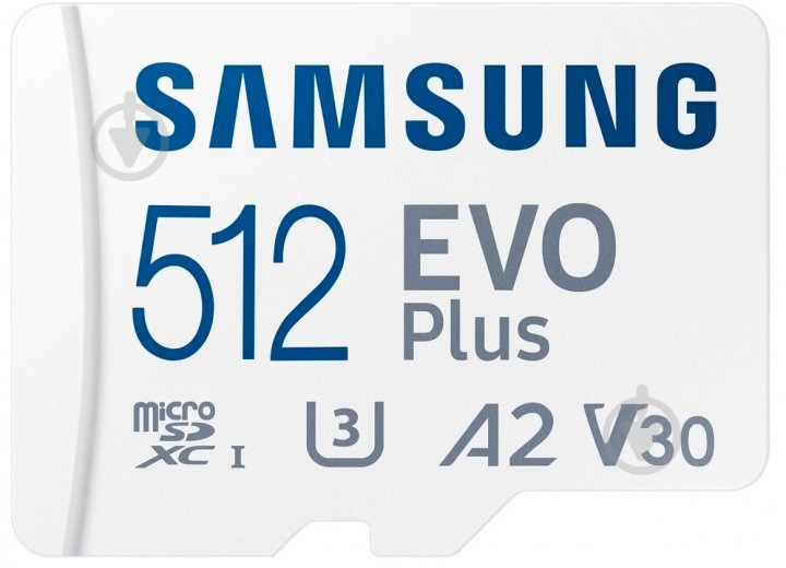 Samsung microSDXC 512 ГБ Class 10UHS-I Class 3 (U3) (MB-MC512KA/EU ) EVO+ - фото 2