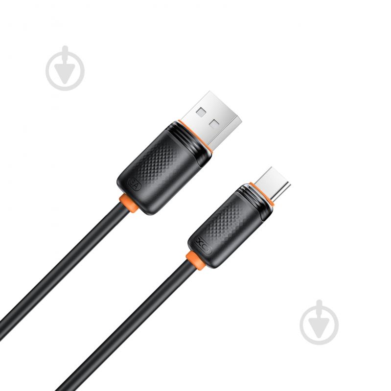 Дата-кабель Xo NB-Q302B-CC 1 м black (NB-Q302B-CC.black) - фото 2