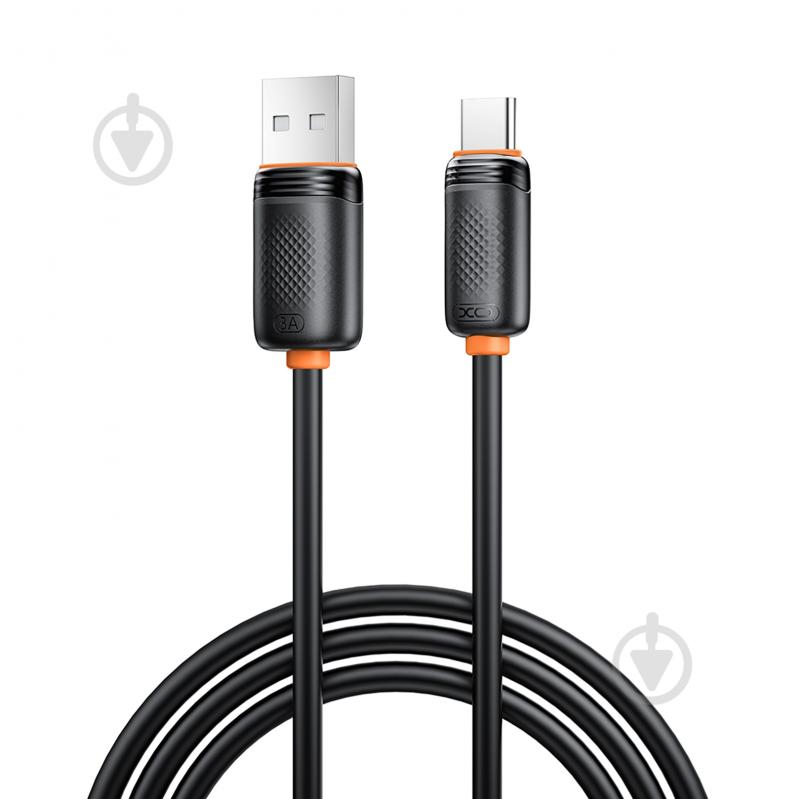 Дата-кабель Xo NB-Q302B-CC 1 м black (NB-Q302B-CC.black) - фото 3