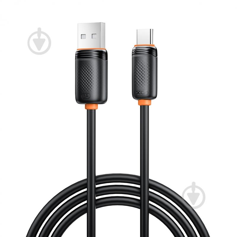 Дата-кабель Xo NB302-AC-2 2 м black (NB302-AC-2.black) - фото 1