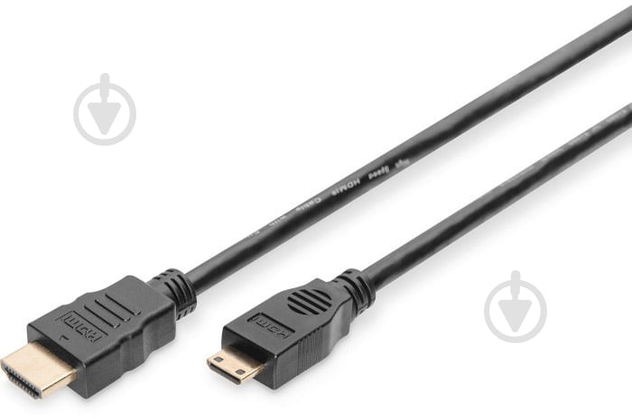 Кабель Assmann HDMI - Mini HDMI DIGITUS 2 м black (DB-330106-020-S) - фото 1