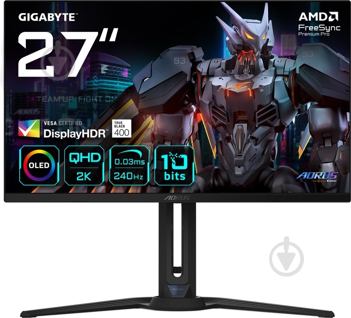 Монитор Gigabyte AORUS FO27Q2 EK 27" (AORUS FO27Q2 EK) - фото 2