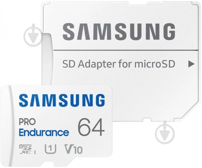 Карта пам'яті Samsung microSDXC 64 ГБ Class 10UHS-I Class 3 (U3) (MB-MJ64KA/EU ) PRO - фото 1