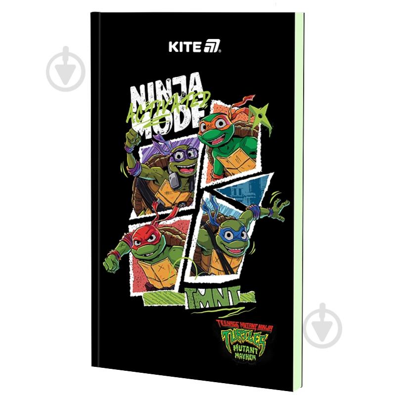 Блокнот KITE А5 64 арк. Ninjia Turtles-2 - фото 1 Блокнот KITE А5 64 арк. Ninjia Turtles-2 - фото 1