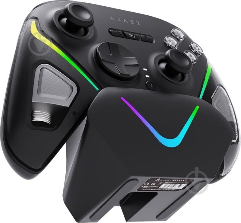 Геймпад беспроводной Ajazz GP100S-B Black с док-станцией (Switch/PC/iOS/Android) - фото 3