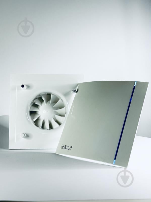 Вытяжной вентилятор Soler&Palau для ванной на шариковых подшипниках SILENT-200 CZ DESIGN 3C - фото 2