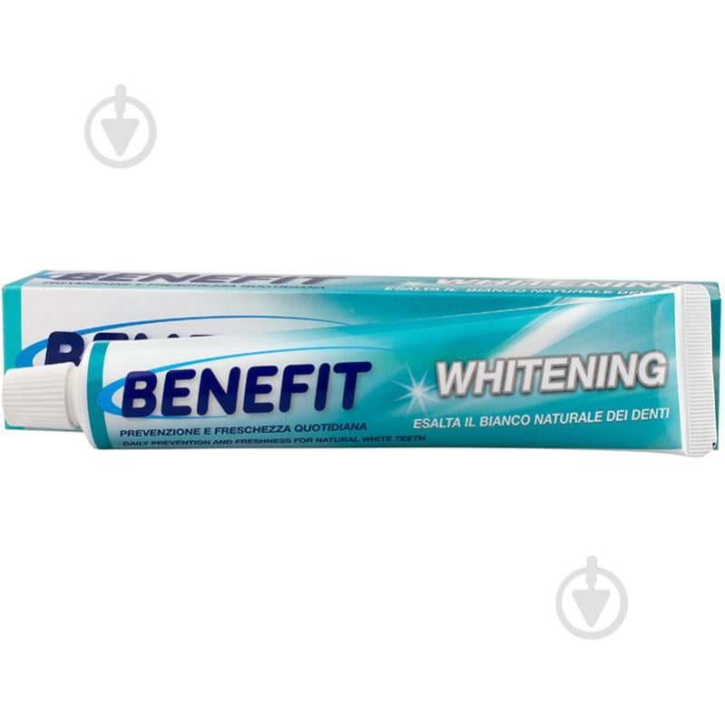 Зубна паста Benefit Whitening Fresh Відбілювальна 75 мл - фото 1