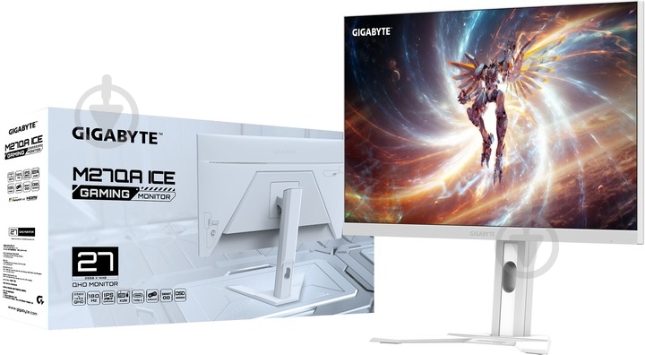 Монитор Gigabyte M27QA ICE EK 27" (M27QA ICE EK) - фото 7