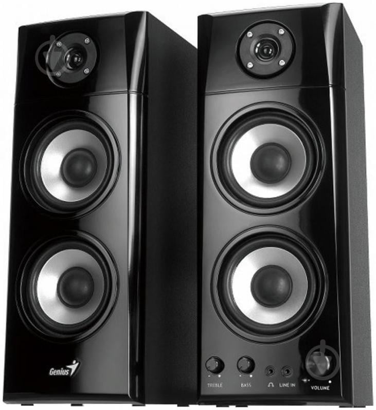 Акустическая система Genius SP-HF1800A (31730908100) 2.0 black - фото 1