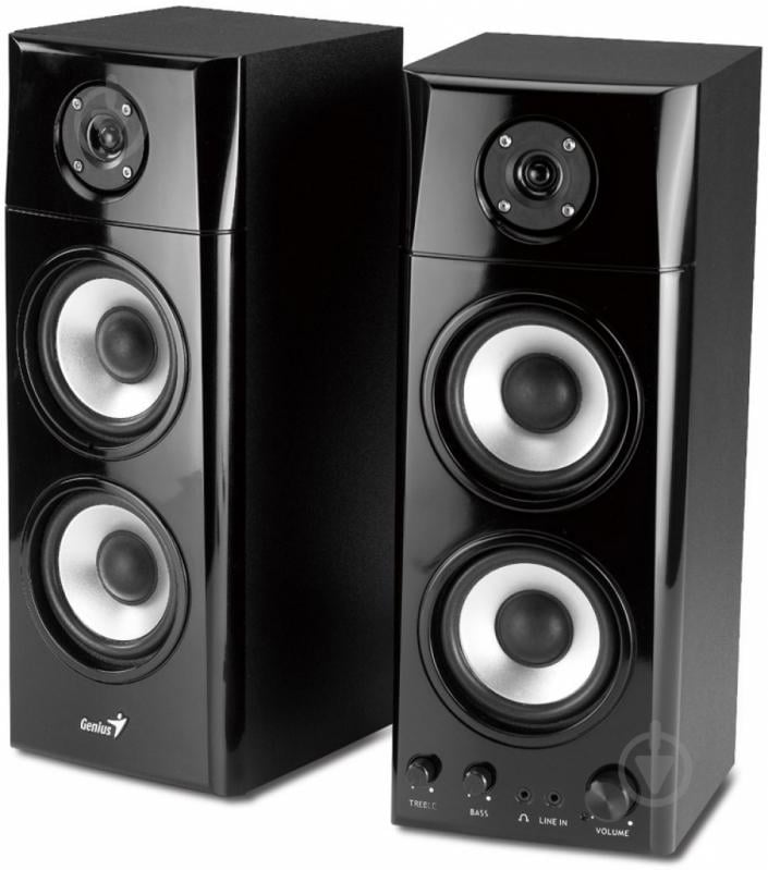 Акустическая система Genius SP-HF1800A (31730908100) 2.0 black - фото 2