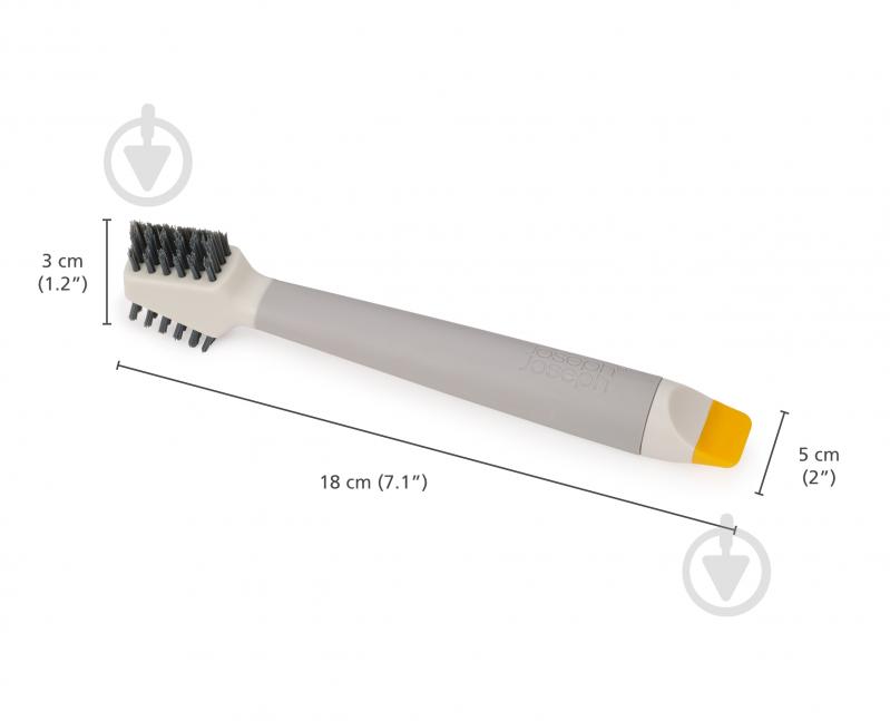 Щітка для чищення поверхонь Core 18x5x3 см Joseph Joseph сірий 6500021 - фото 5
