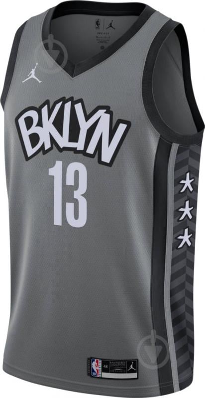 Майка Nike BKN M NK SWGMN JSY STMT 20 CV9469-002 р.XL сірий - фото 1