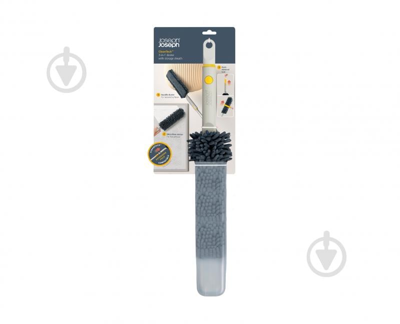 Щітка для видалення пилу 3 в 1 Core 53x8x4 см Joseph Joseph бежевий 6500013 - фото 1 Щітка для видалення пилу 3 в 1 Core 53x8x4 см Joseph Joseph бежевий 6500013 - фото 1