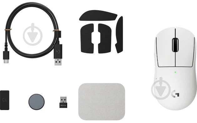 Игровая мышь Logitech G PRO X SUPERLIGHT 2c Compact white (L910-007538) - фото 6